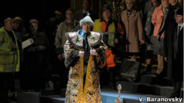 "Борис Годунов" в новой трактовке