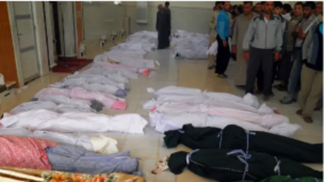 حولہ میں ہلاک ہونے والوں میں بتیس بچے بھی شامل ہیں