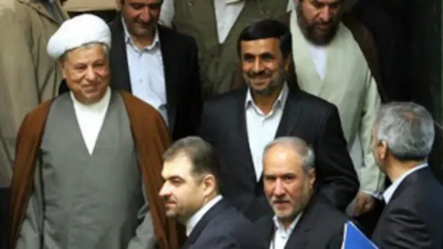 احمدی نژاد و رفسنجانی