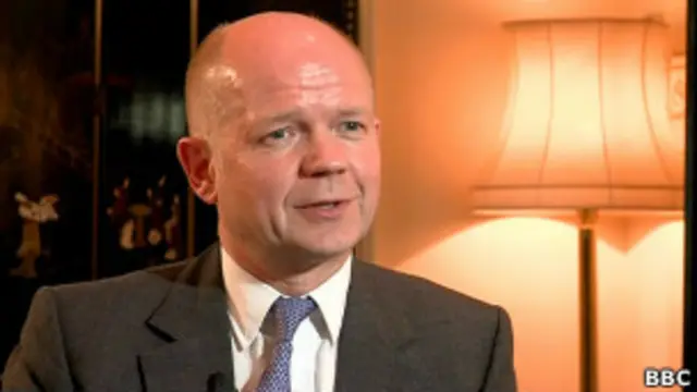 ولیئم ہیگ نے حکومت کی جانب سے شامی باغیوں کی امداد کے فیصلے کو درست قرار دیا