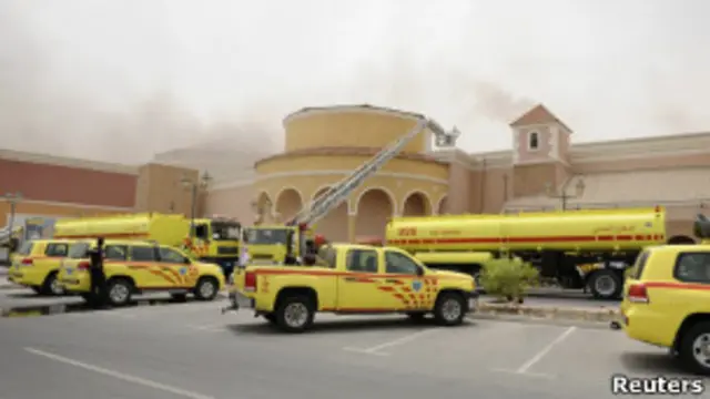 Пожар в Катаре