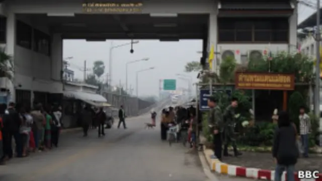 ထိုင်းမြန်မာ နယ်စပ် တနေရာ