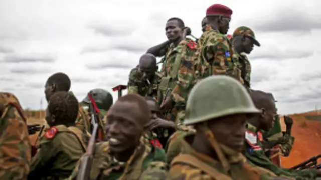 مقاتلون سودانيون