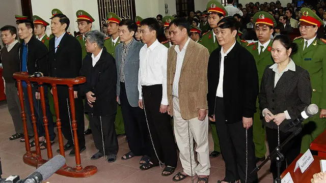 Nhiều bị cáo của Vinashin đã phải ra tòa, gồm cả Chủ tịch Hội đồng quản trị Phạm Thanh Bình