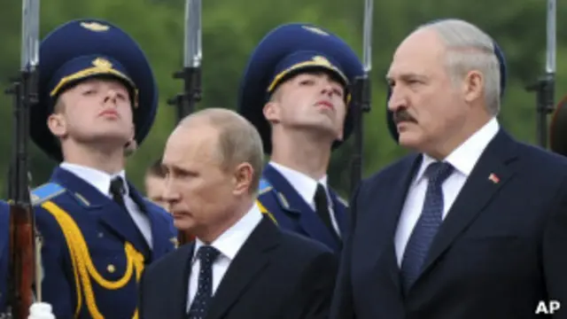 Путін і Лукашенко