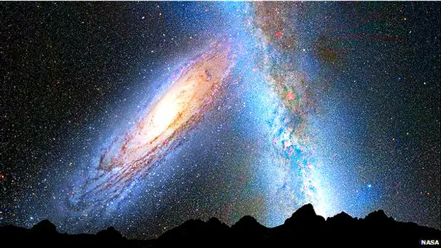Nuestra galaxia colisionará con su galaxia más cercana - BBC News Mundo
