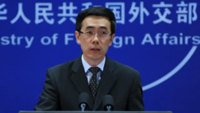 中國外交部發言人劉為民（圖片來源：外交部網站）