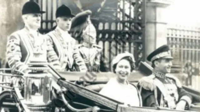 ملکه الیزابت و محمدرضاشاه