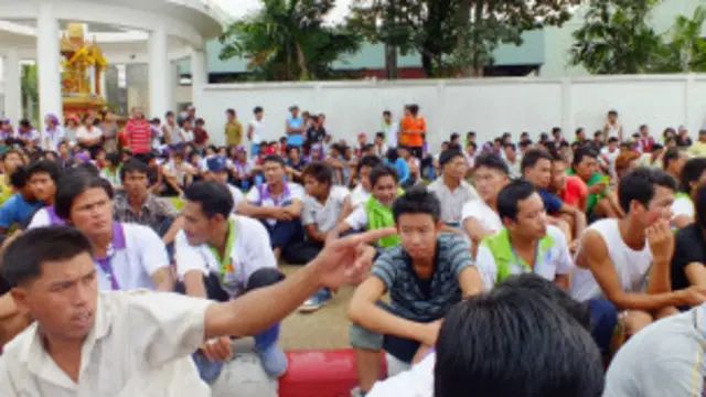 ထိုင်းနိုင်ငံရောက် ပြည်ပ လုပ်သားတွေ