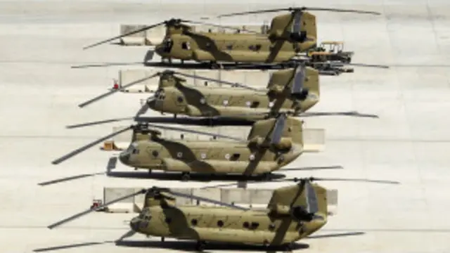 Pesawat NATO di Kandahar