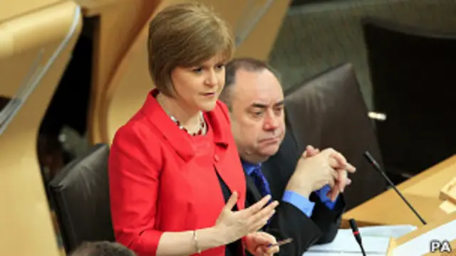 Министр здравоохранения Шотландии Никола Стерджен