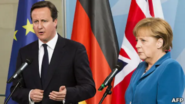 Ангела Меркель і Девід Камерон