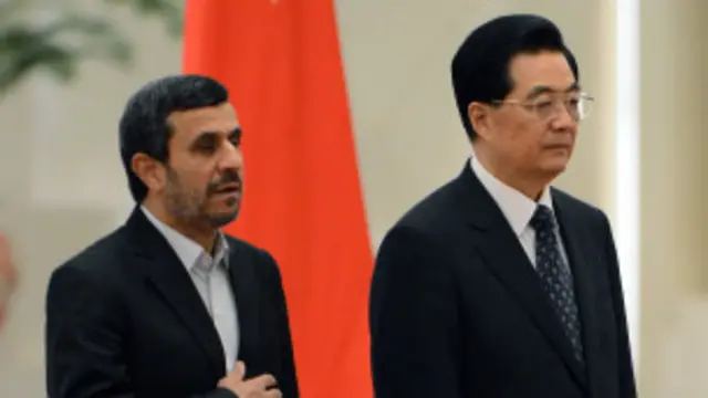 हू जिंताओ और अहमदीनेजाद