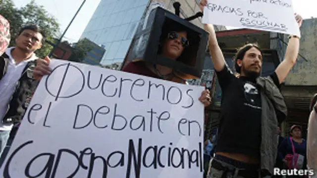 Manifestante del movimiento #YoSoy132