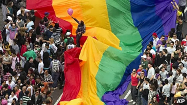 Marcha gay en Brasil