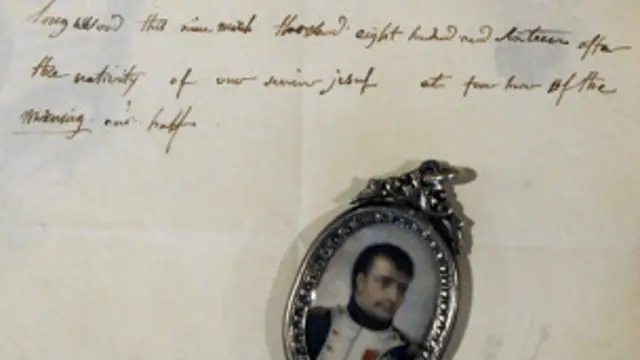 رسالة نابليون النادرة 