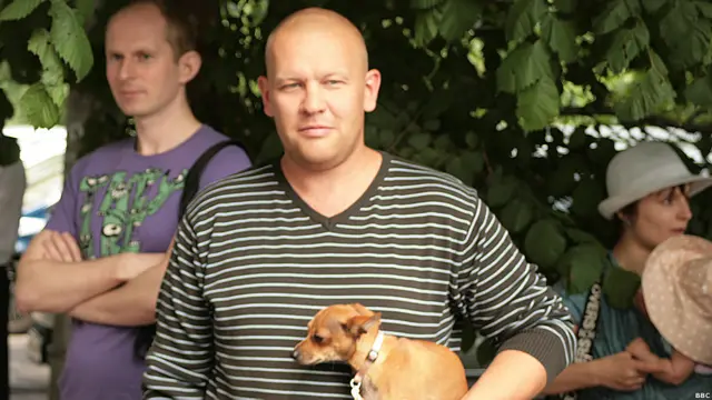 Сосед Навального по дому