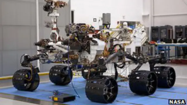 نو سو کلوگرام وزنی یہ روبوٹ گاڑی چھ اگست کو مریخ کے خطِ استوا کے قریب اتاری جائے گی۔