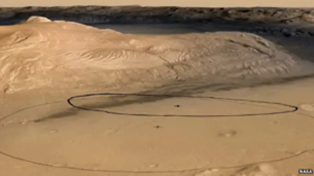 مریخ پر لینڈنگ کا مقام مزید مخصوص کر دیا گیا ہے۔