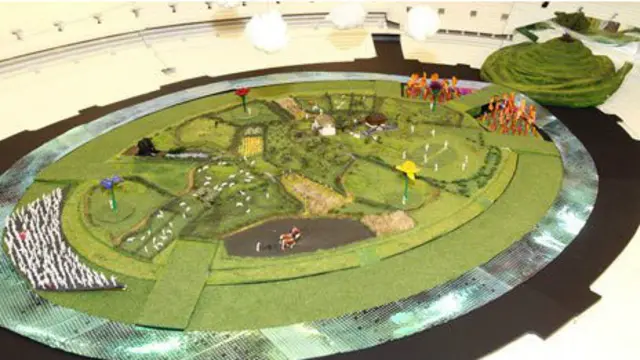 Макет Олимпийского стадиона