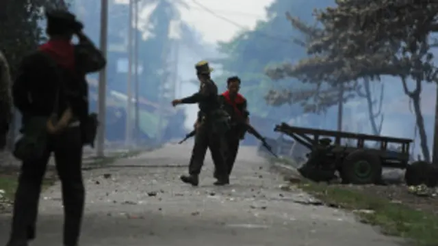 Penduduk Muslim di Sittwe