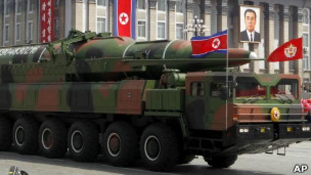 朝鲜导弹运载车