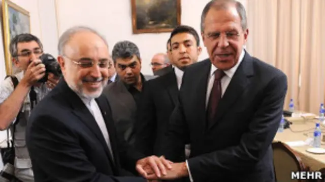 وزیران خارجه روسیه و ایران