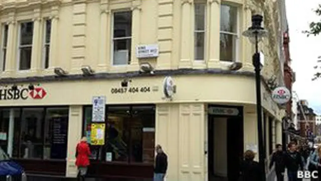 Tòa nhà ở King Street tại Covent Garden nay là trụ sở của HSBC