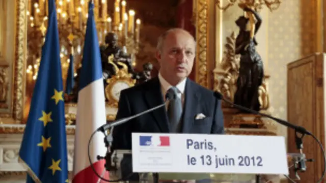 Menlu Prancis Laurent Fabius