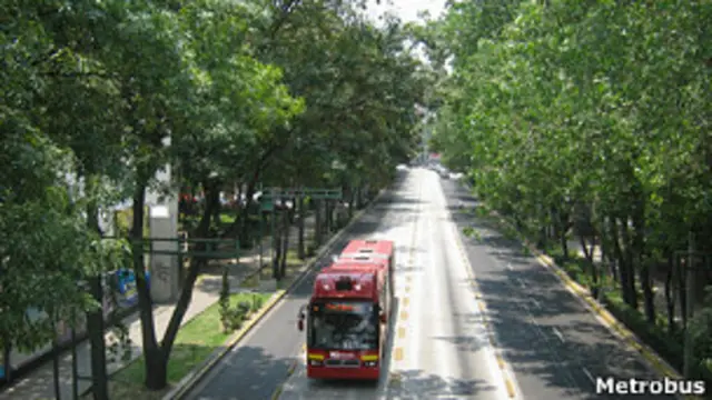 Ruta del Metrobús