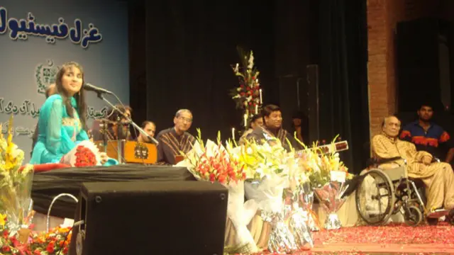 مہدی حسن ایک غزل فیسٹیول میں