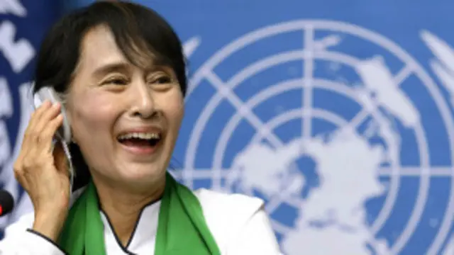 အိုင်အယ်လ်အို ညီလာခံမှာ စကားပြောခဲ့တဲ့ ဒေါ်စု