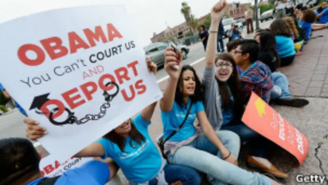 Activistas del Dream Act