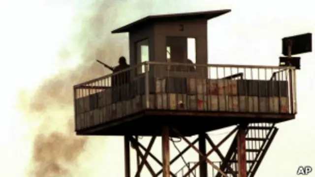 Пожар в турецкой тюрьме