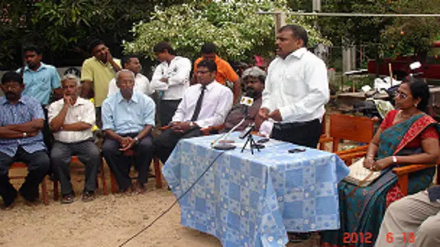 හමුදාවට ඉඩම් අත්පත් කර ගැනීම පිළිබඳව යාපන වැසියෝ දැඩි විරෝධය පළ කරති