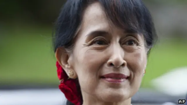 缅甸民主派领导人昂山素季（18/06/2012）