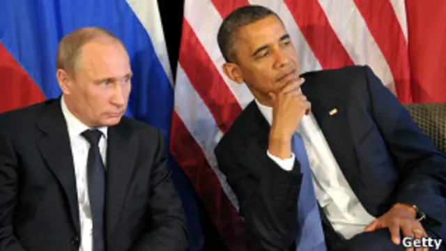 اوباما و پوتین