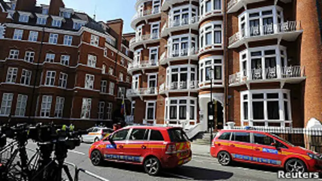 Embajada ecuatoriana en Londres
