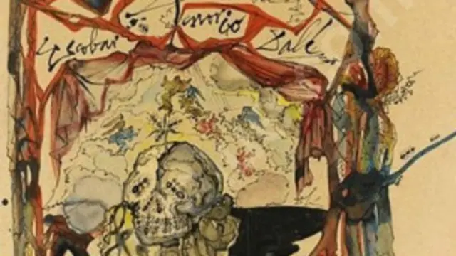 لوحة لسلفادور دالي