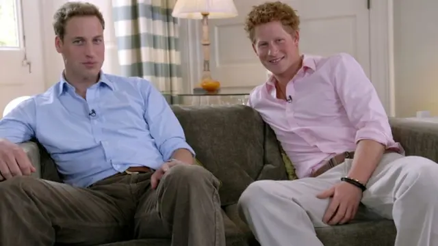 Pangeran William dan Pangeran Harry