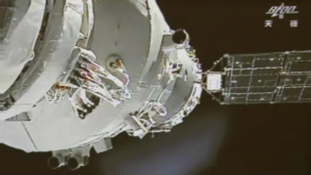 من التحام المركبة بالمعمل المداري