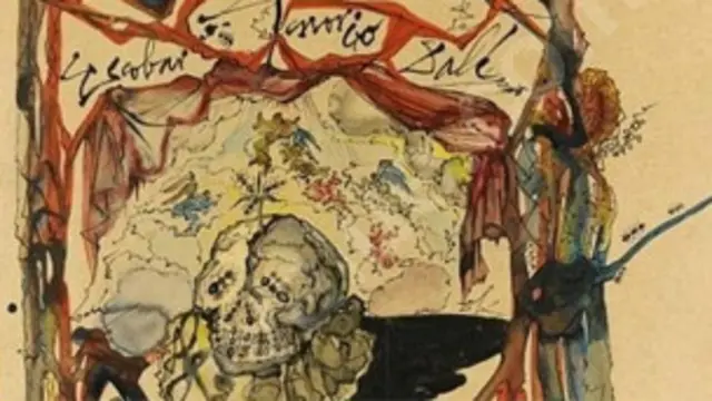 Lukisan berjudul Cartel des Don Juan Tenorio dikerjakan oleh Salvador Dali pada 1949.