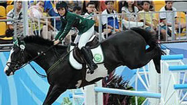 صرف ایک خاتون شو جمپر دلما روشدی ملہاس ہی اولمپکس کھیلوں کے معیار پر پورا اترتی ہیں: سعودی حکام