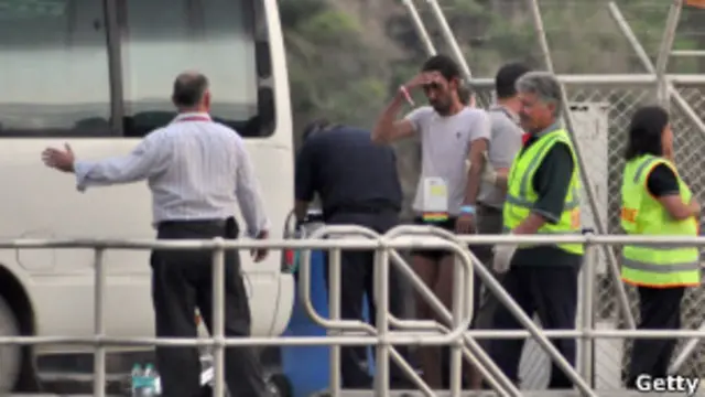 Спасенные беженцы