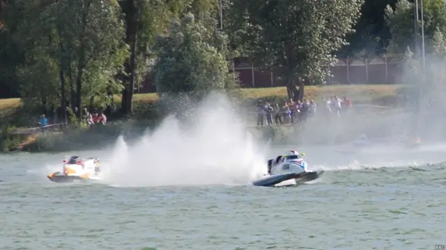 Этап "Формулы-1" на воде в Казани
