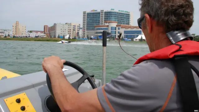 Этап "Формулы-1" на воде в Казани