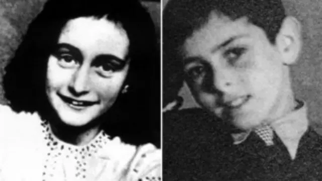 Ana Frank y Buddy Elias