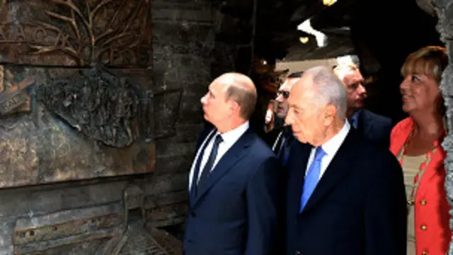 Владимир Путин, Шимон Перес