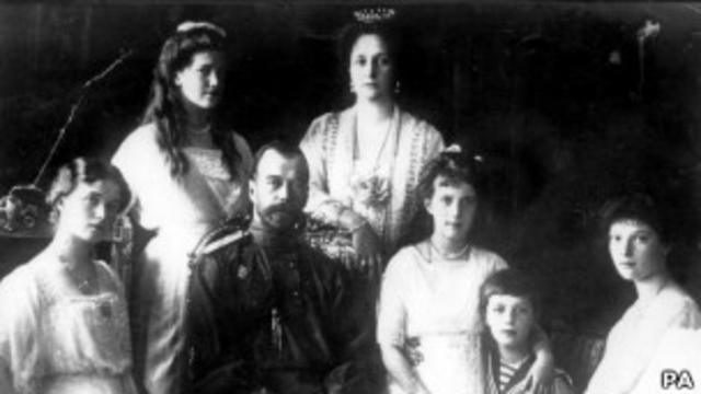 Familia Zar Nicolás II
