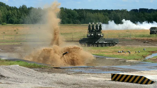 Танк на шоу